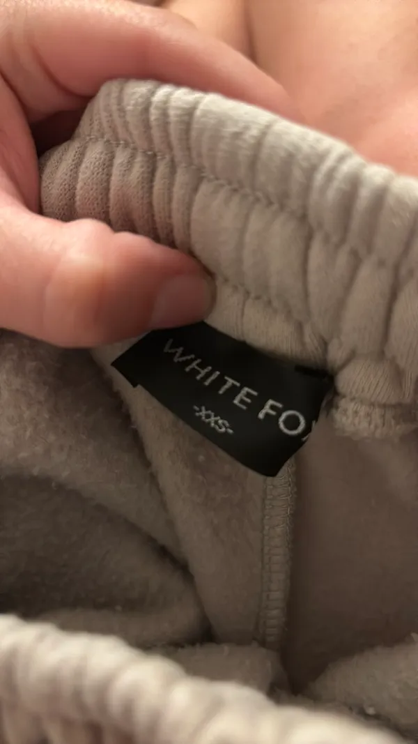 White Fox Sweatpants  - Image 2