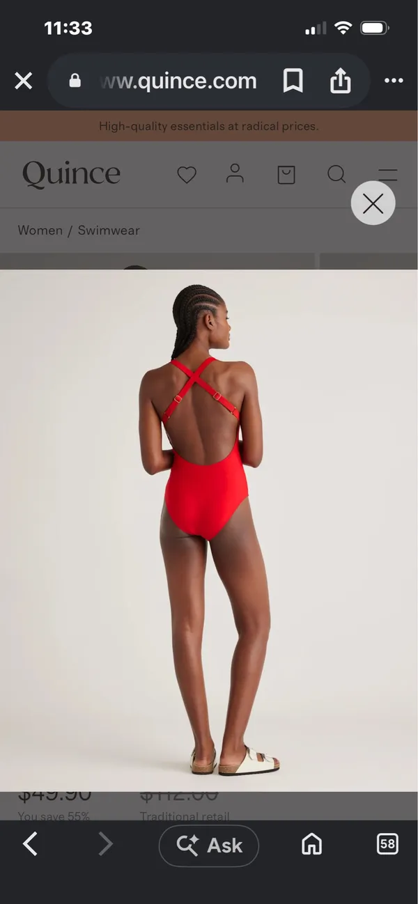 Quince swimsuit nwt - Image 2