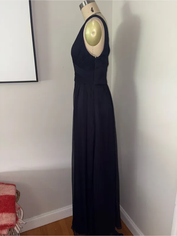 BHLDN Navy Kia Dress Size Medium - Image 7