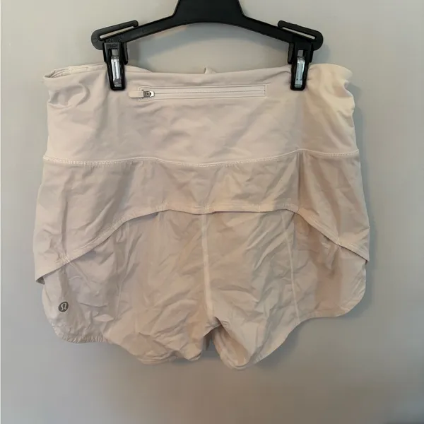 Lululemon speed up 4 inch white Shorts - Image 2