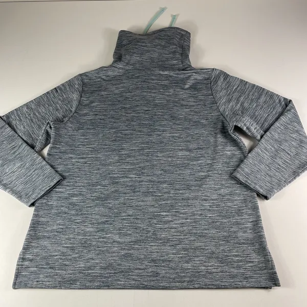 Columbia Sweatshirt Womens‎ Large Blue Oversized Cowl Neck Fleece Lined Ladies - Image 5
