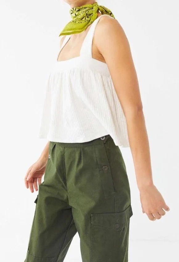 Urban Outfitters Aria A-Line Ruffle Tank Top - Image 2