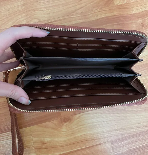 Wallet Wristlet Brown - Image 2