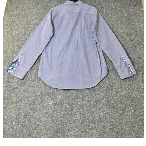 Lilly Pulitzer‎ Button Down Shirt Gingham Print Long Sleeve Top Womens Small - Image 2