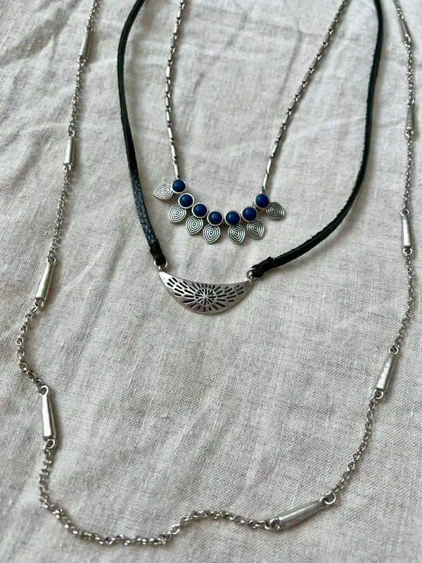 Lucky Brand Layered Bohemian Necklace - Image 4