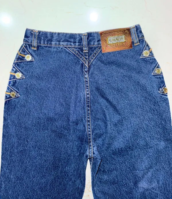 Vintage LawMan Jeans High-Waisted - Image 3