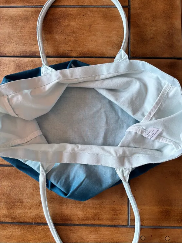 Athleta Ombre Canvas Tote Bag - Image 5