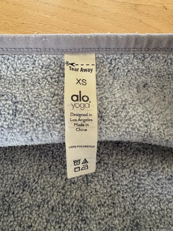 Alo Yoga Half Zip Fleece Pullover - Image 7