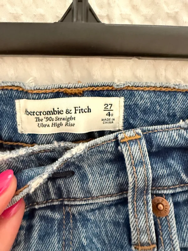 90s Straight Abercrombie Ultra High-Rise - Image 5