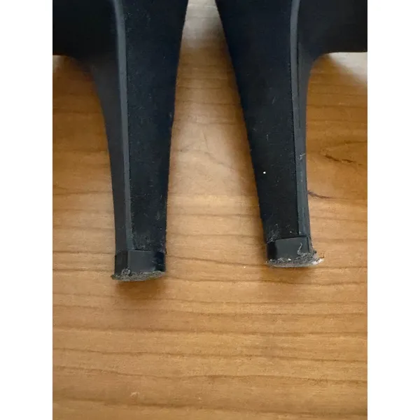 Kelly & Katie Womens Black Strappy Cage Heels Stiletto Sandals Size 9 - Image 10