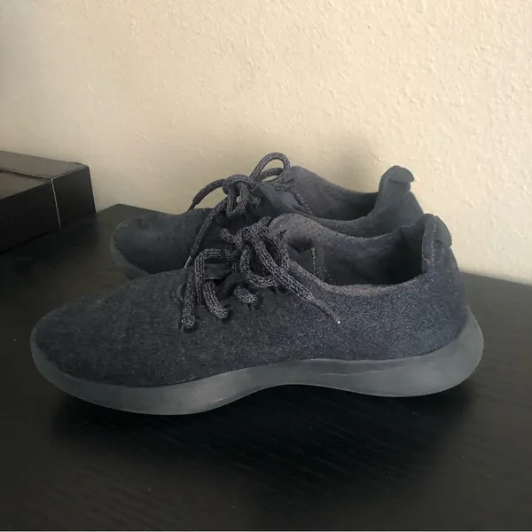 Allbirds Womens 8 The Wool Runners Running Shoes Dark Grey Size 8 - Image 4