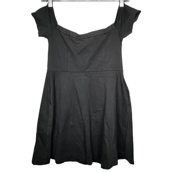 Free People Mambo Fit Black Dress - Image 5