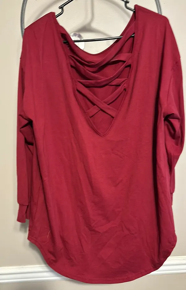 Maroon Top - Image 2