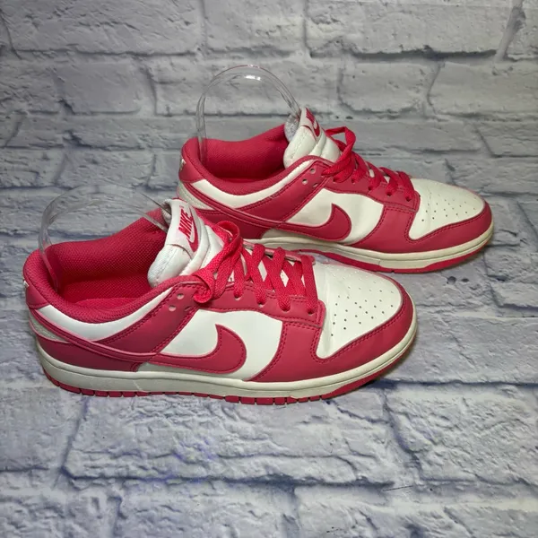 Nike Dunk Low Shoe Next Nature Womens Size 7.5 Aster Pink Sail Leather DD1873600 - Image 8