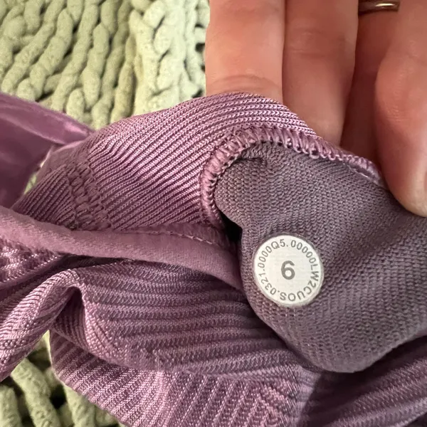 Lululemon Ebb To Street Crop Tank/bra - Image 3
