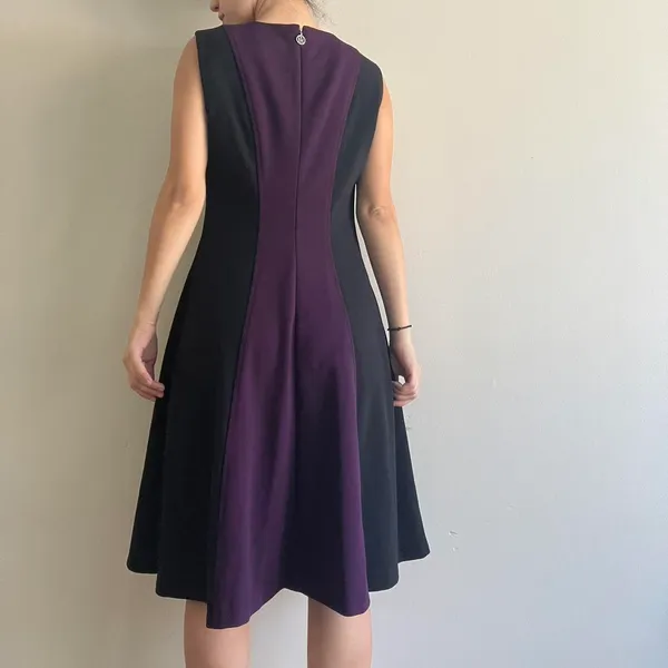 Tommy Hilfiger Plum Purple Dress Size 8 - Image 2
