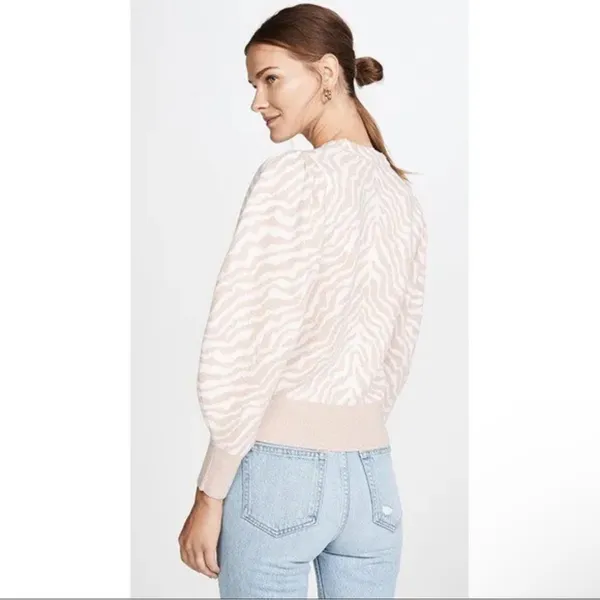 Ulla Johnson Massey Pullover Sweater Blanc‎ Size XS P - Image 5