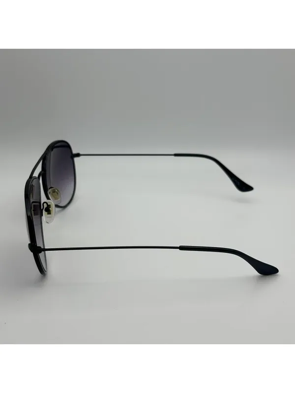 Diff Cruz Aviator Sunglasses Black Frame Purple Gradient Lenses - Image 6