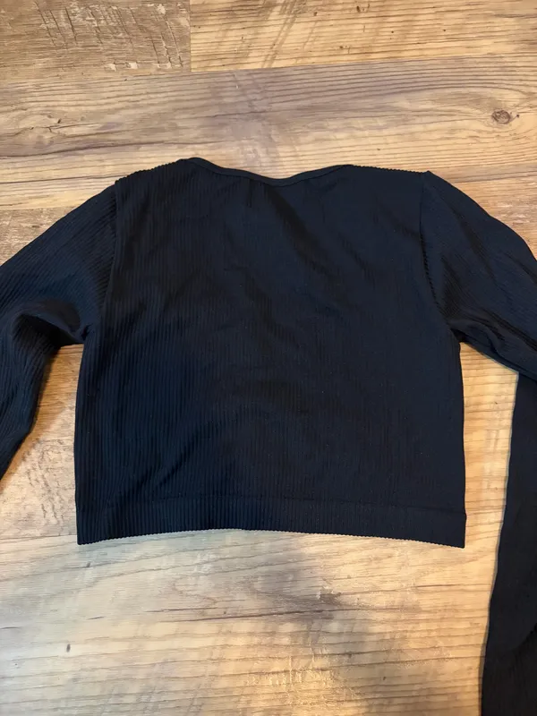 long sleeve black garage shirt - Image 2