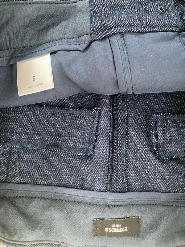 Express Dress Pants Denim editor boot mid rise - Image 5