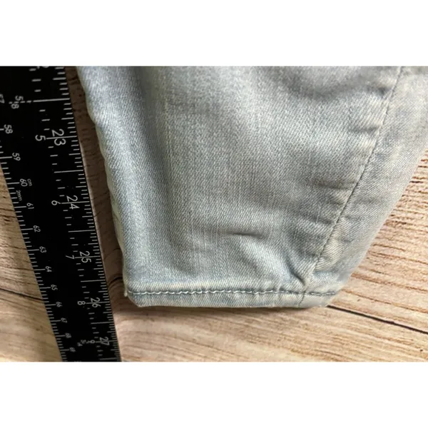 American Eagle Next Level Stretch Hi-Rise Jeggings Women's Size 4‎ Light Blue - Image 10