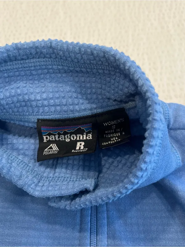 Vtg Patagonia Sweater Womens Small Regulator Half Zip Fleece Sweater - Image 5