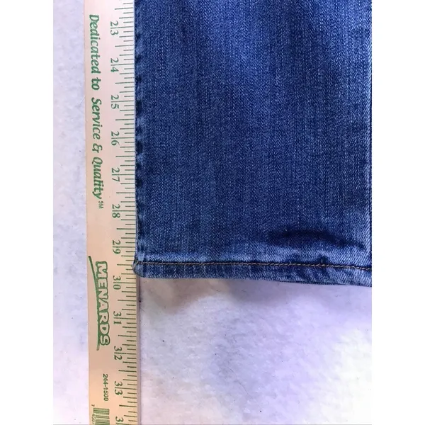 Kut from the Kloth Straight Leg Jeans Womens 4L Blue Denim Long Tall‎ Casual - Image 5