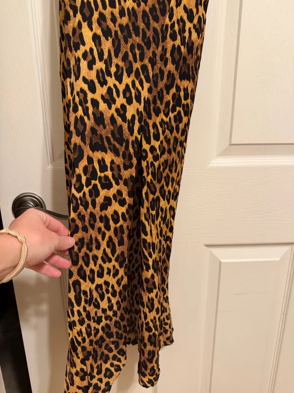 Revolve Alice + Olivia Harmony Chain Strap Drapey Slip Maxi Dress - Image 6