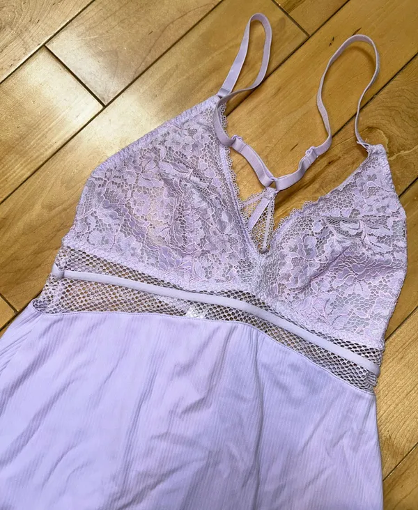 Small Night Gown Purple - Image 2
