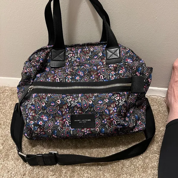 Marc‎ Jacobs new york Garden Paisley printed nylon diaper bag $320 - Image 14