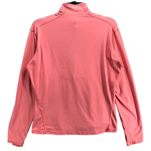 Mountain Hardwear Pullover Womens M Salmon Pink Half Zip Lightweight Sweatshirt‎ - Image 5