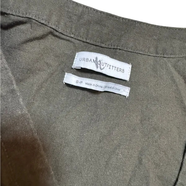 🌿 Urban‎ Outfitters Deep Olive Wrap Crop Top 🌿 - Image 3