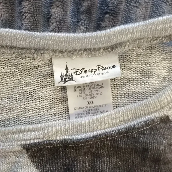 Disney Parks Mickey Light Weight Sweater XL - Image 3