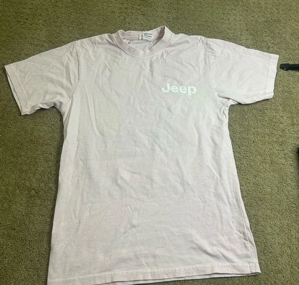 Jedco Women’s Small Pink Jeep- It’s A Thing Short Sleeve T-shirt - Image 3