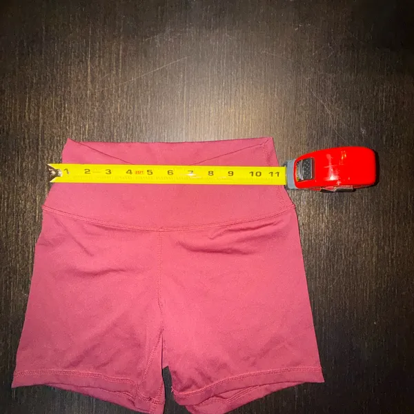 Muse High-Waist Bike Shorts in Rose - Image 5