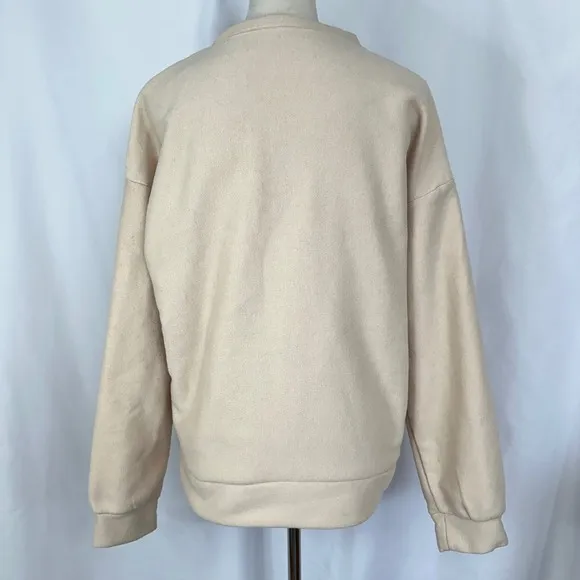 Morgan Wallen Graphic Sweatshirt‎ Country Music Pullover Top Beige Womens Large - Image 3