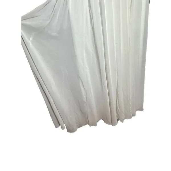 NEW Dress the Population gorgeous flowy white tan wedding formal dress sz S‎ - Image 7