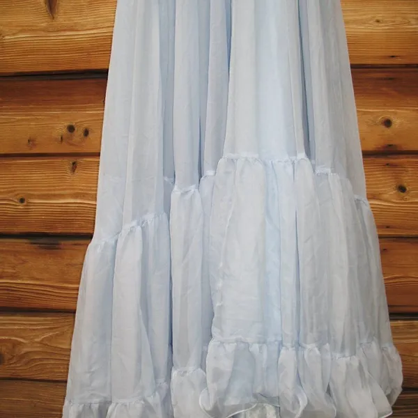 Mac Duggal 67911 Womens Ruffled Tiered Cut Out Chiffon Gown Dress - Image 14
