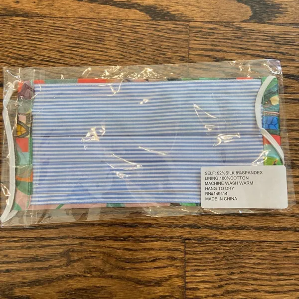 NWT Johnny Was silk face mask - Image 2