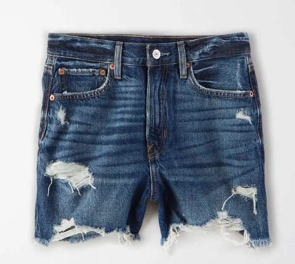 American Eagle 90s Boyfriend Denim Shorts 0 - Image 6