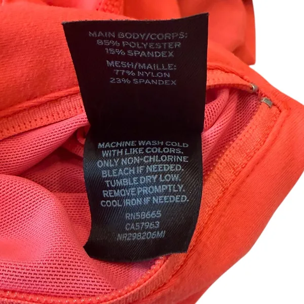 Zella Coral Ruched Zip-Up Athleisure Sporty Activewear Jacket Size S/P - Image 9