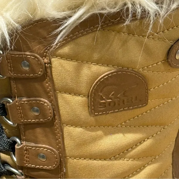 Sorel Tofino‎ II Winter Boots Waterproof Fur Trim Insulated Size 5 B110 - Image 3