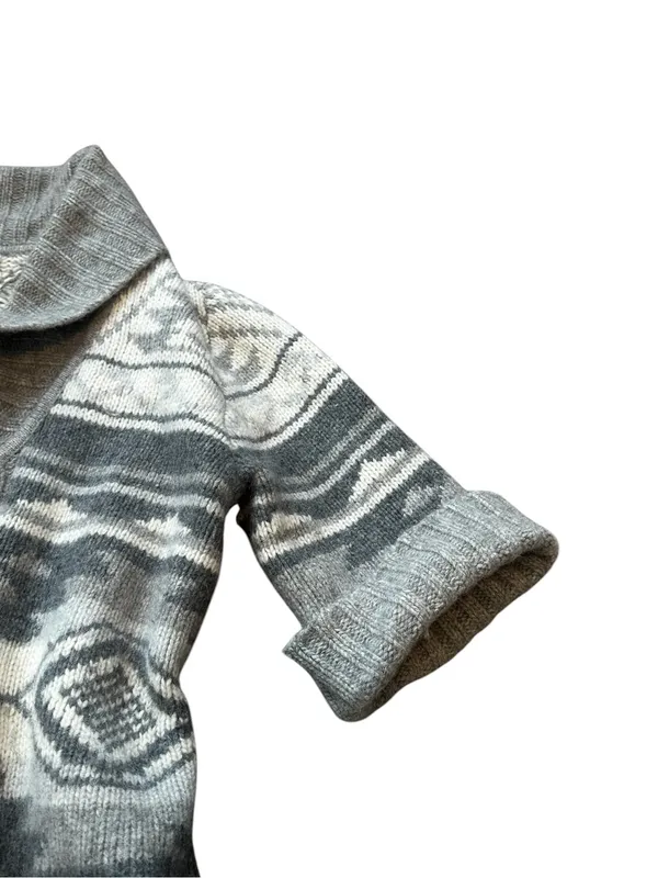Lauren Ralph Lauren Shawl Collar Cardigan Toggle Wool Angora Southwestern Boho - Image 6