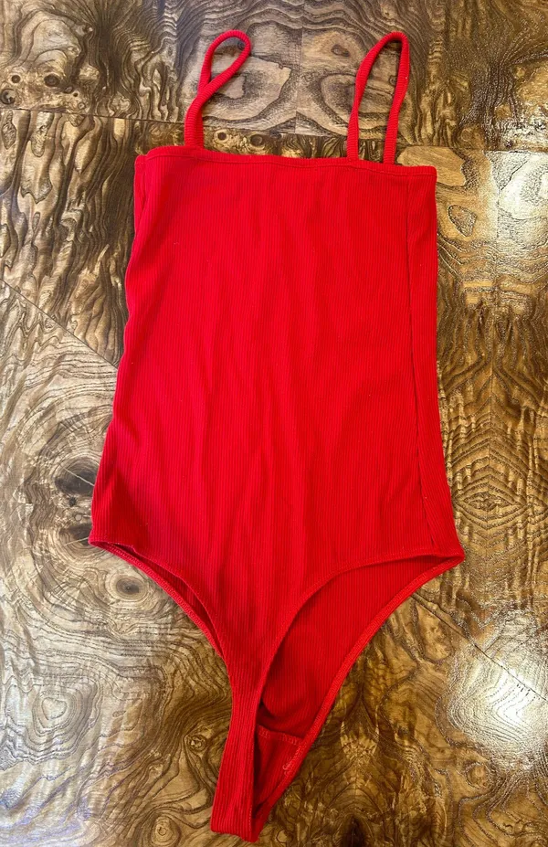Red Brandy Melville Bodysuit - Image 2