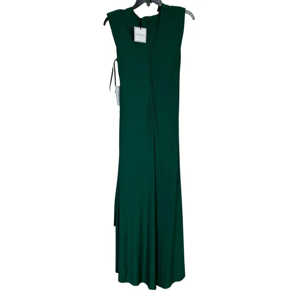 Premier Amour Emerald Green Sleeveless Full Length Dress NWT Womens 2 **FLAW - Image 8