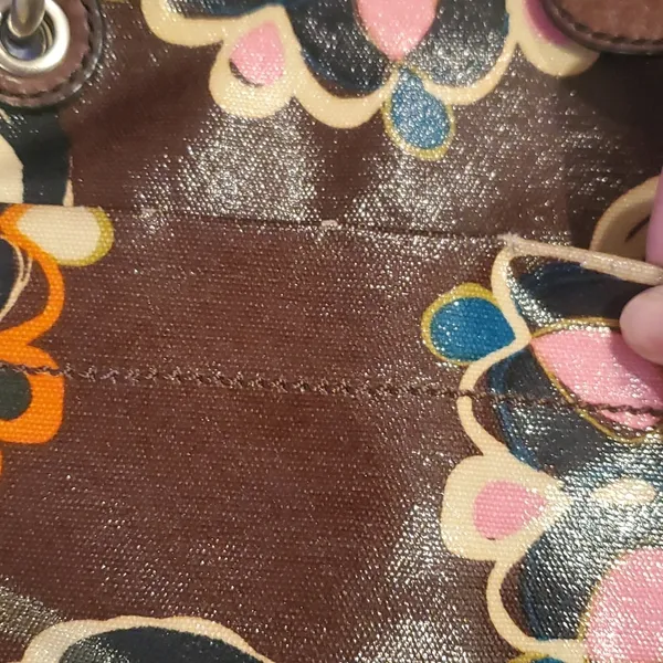 Fossil Keyper Brown Floral Crossbody Bag (38) - Image 3