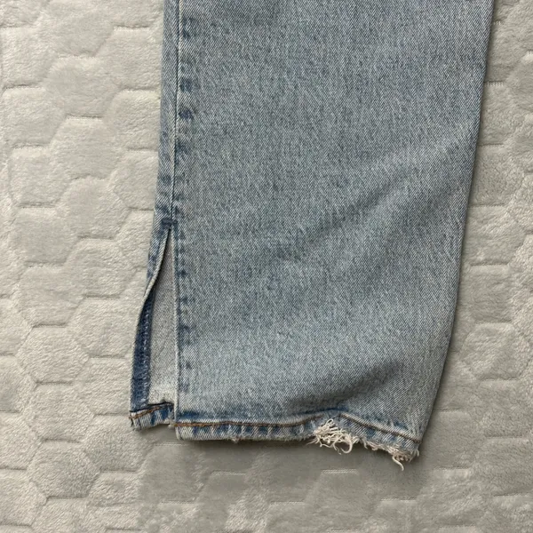 Abercrombie & Fitch Women 90s Straight Ultra High Rise Jeans 28/6 Retro‎ - Image 5