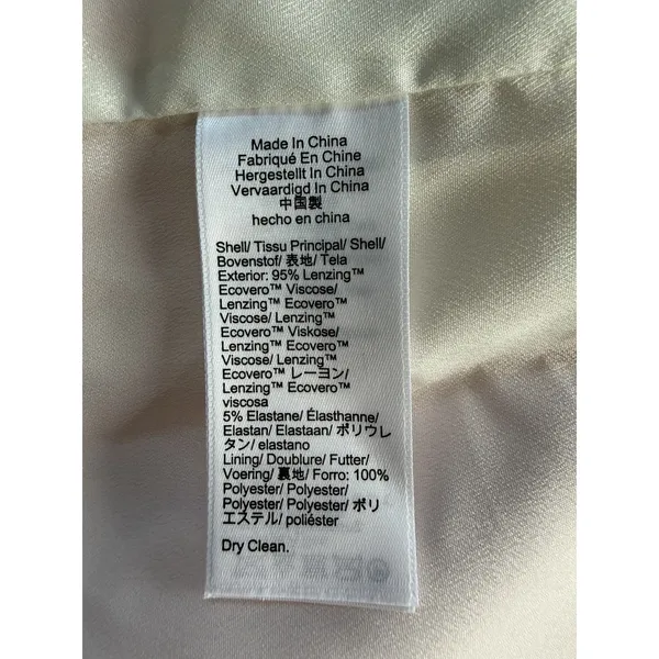 J. Crew Relaxed‎ Double-Breasted Blazer City Twill Light Pink Women's Size 4 - Image 10