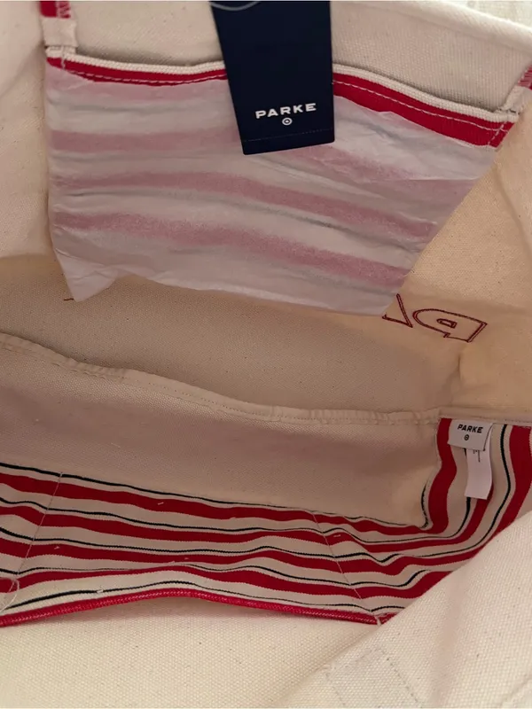 Target x Parke Canvas Tote Bag NWT - Image 4