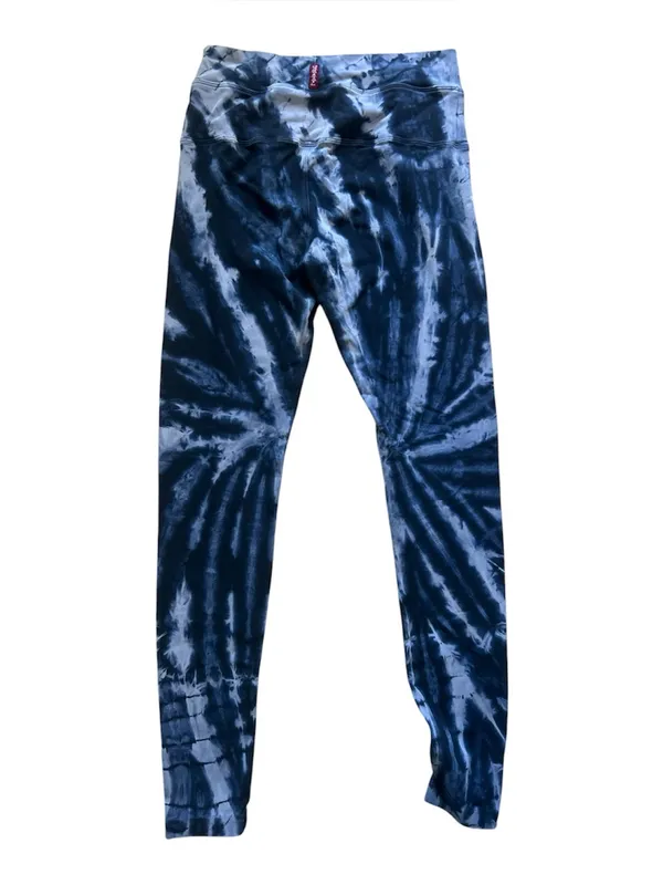 Hard Tail Forever Blue Tie Dye Leggings | Small - Image 2